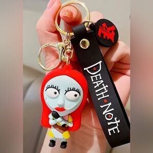 NEW PURSE CHARM Weirdo Goth Spooky Keychain Holder Backpack Fob Decoration